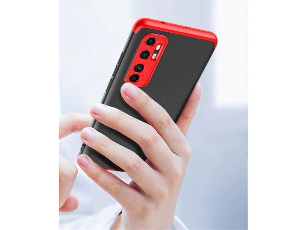 GKK 360 Protection Case full case přední + zadní strana Xiaomi Mi 10 Lite černá