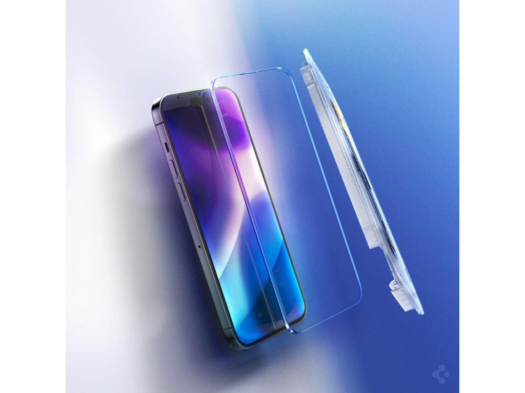 GLAS.TR "EZ FIT" TVRZENÉ SKLO 2 - BALENÍ pro IPHONE 14 PRO MAX - čiré