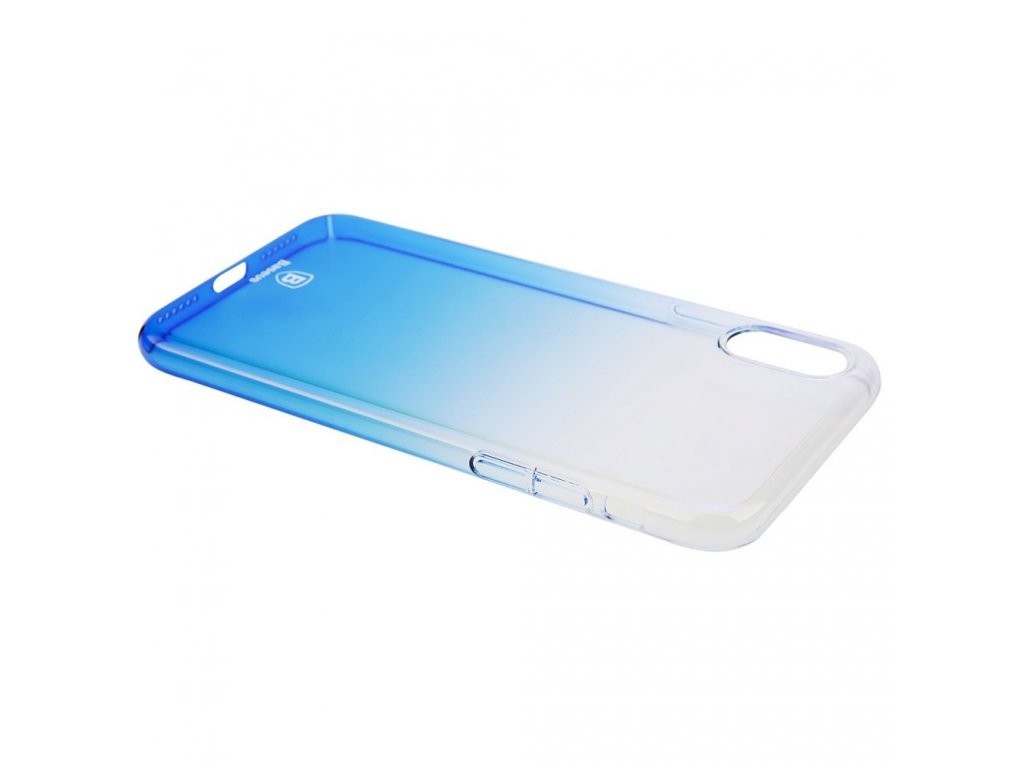 Glaze Case pouzdro ombre stínované iPhone X modré