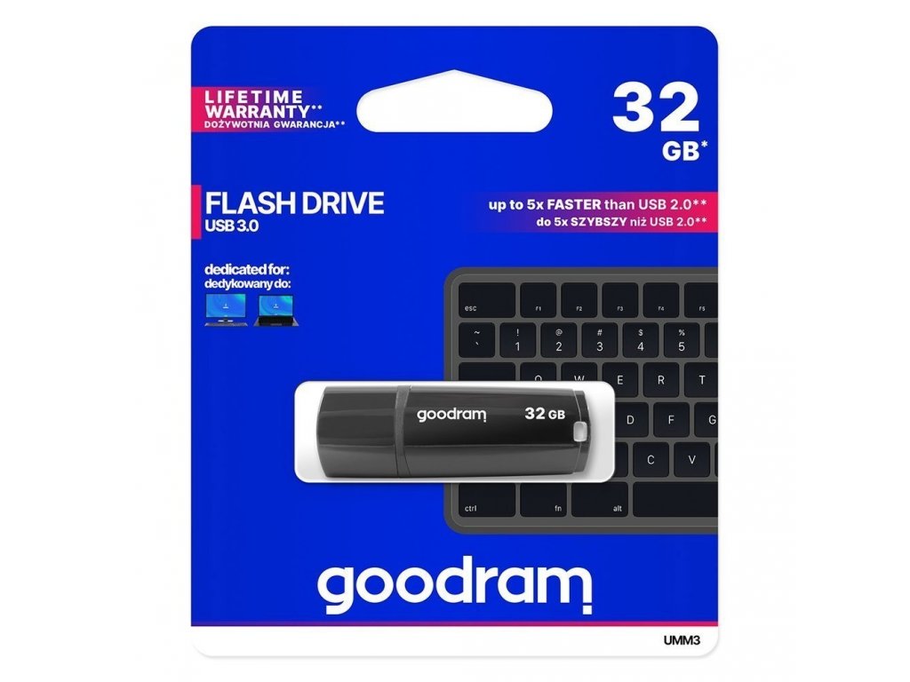 Goodram 32GB UMM3 BLACK USB 3.0