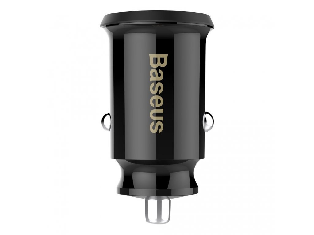 Grain Car Charger mini nabíječka do auta 2x USB 3.1A černá (CCALL-ML01)