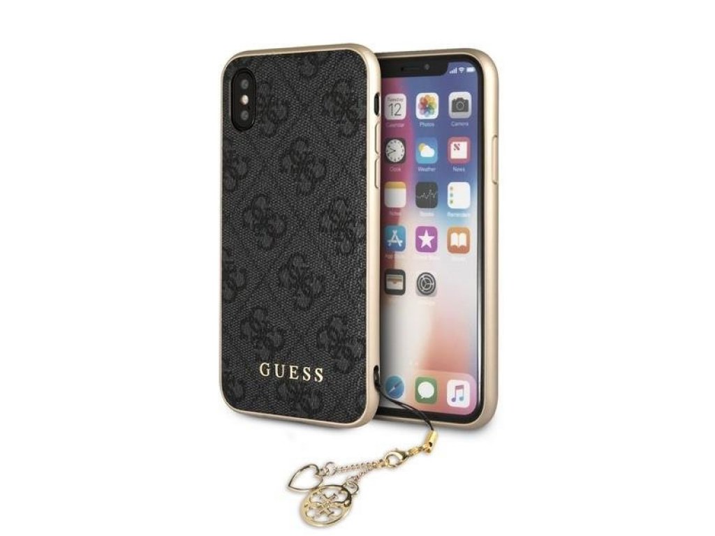 Kryt Guess pro iPhone X/Xs šedý 