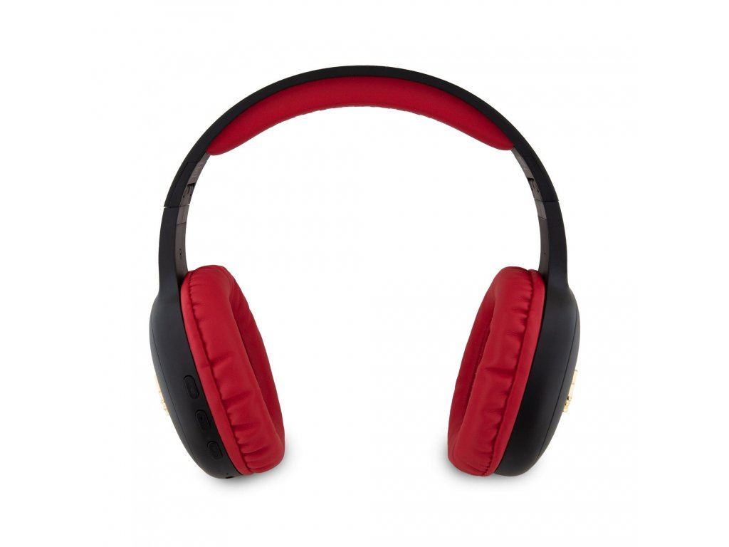 Bezdrátová sluchátka Hello Kitty Bicolor Kitty Metal Head Logo Bluetooth - černá
