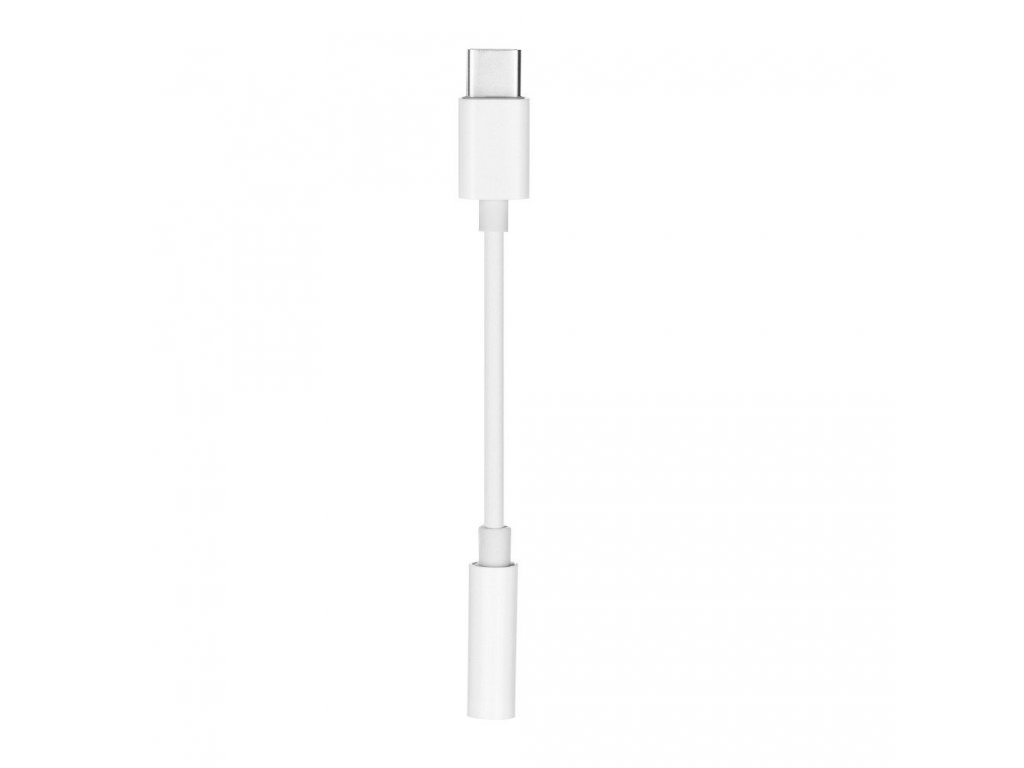 HF/audio adaptér USB-C - Jack 3,5 mm bílý