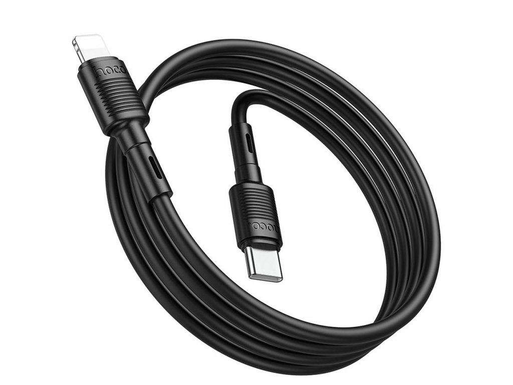 Kabel HOCO Type C to Lightning 1m - černý