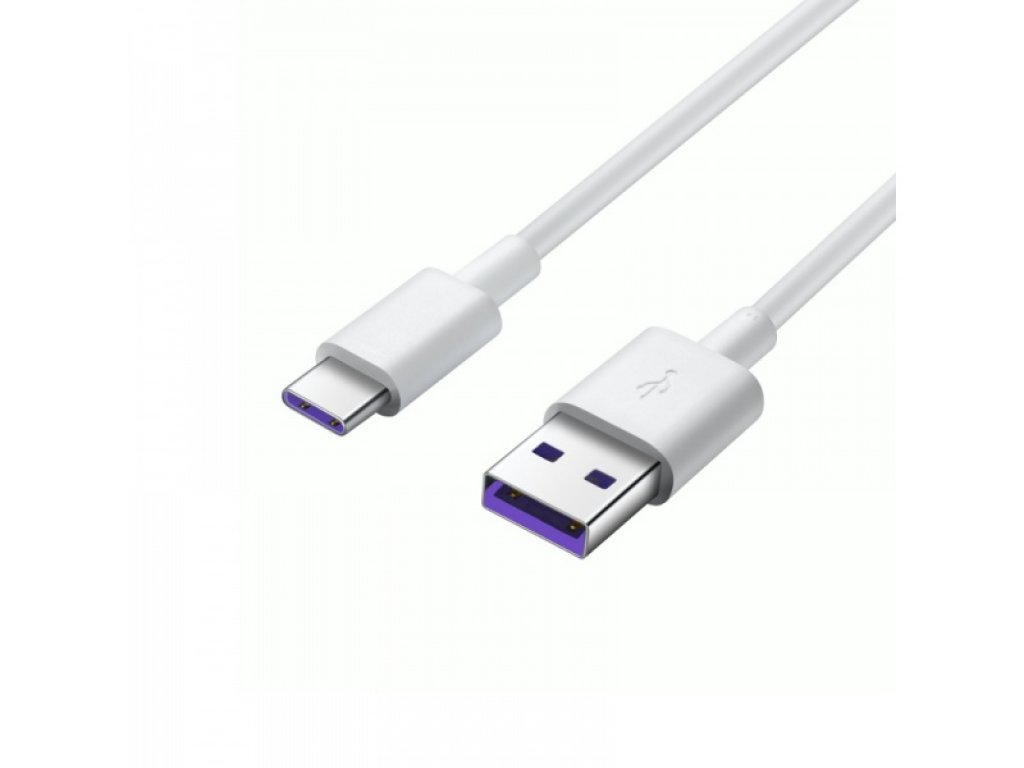 Huawei datový a nabíjecí kabel AP71 USB-A / USB-C 5A 1m bílá (Service Pack)