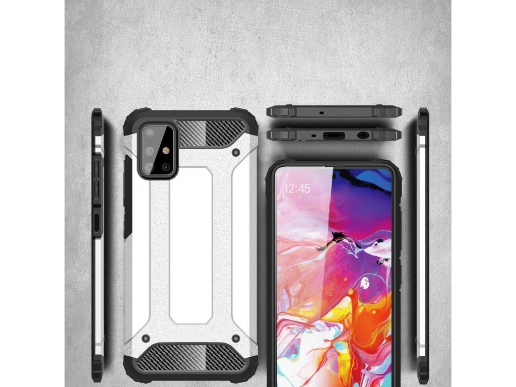 Hybrid Armor pancéřové hybridní pouzdro Samsung Galaxy S10 Lite černé