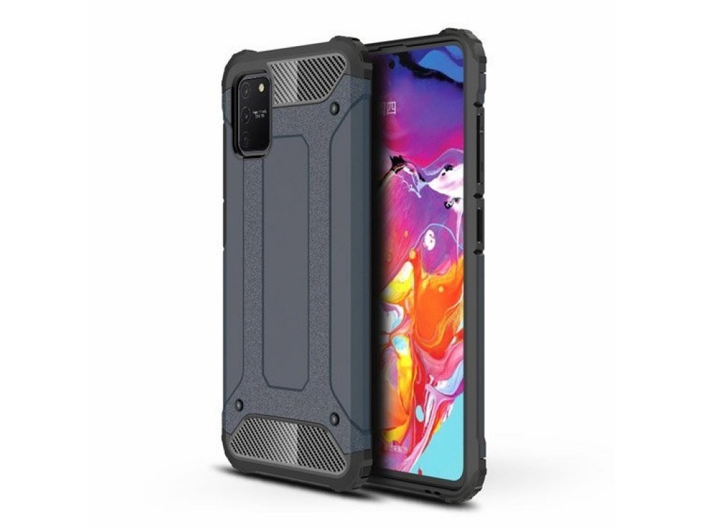 Hybrid Armor pancéřové hybridní pouzdro Samsung Galaxy S10 Lite modré