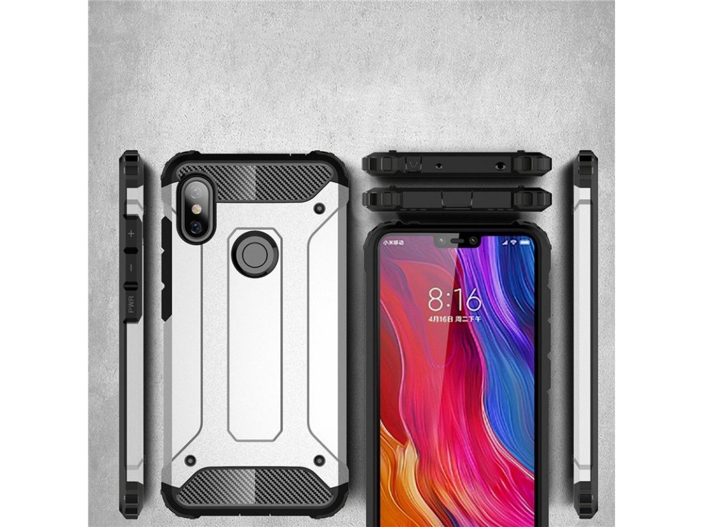 Hybrid Armor pancéřové hybridní pouzdro Xiaomi Redmi Note 6 Pro zlaté