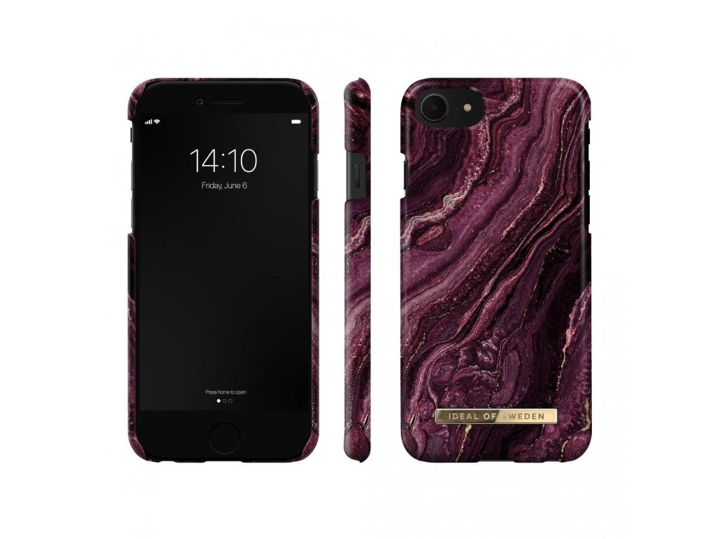 iDeal of Sweden zadní kryt pro IPHONE 8 / 7 / 6 / SE 2020 / SE 2022 Golden Plum