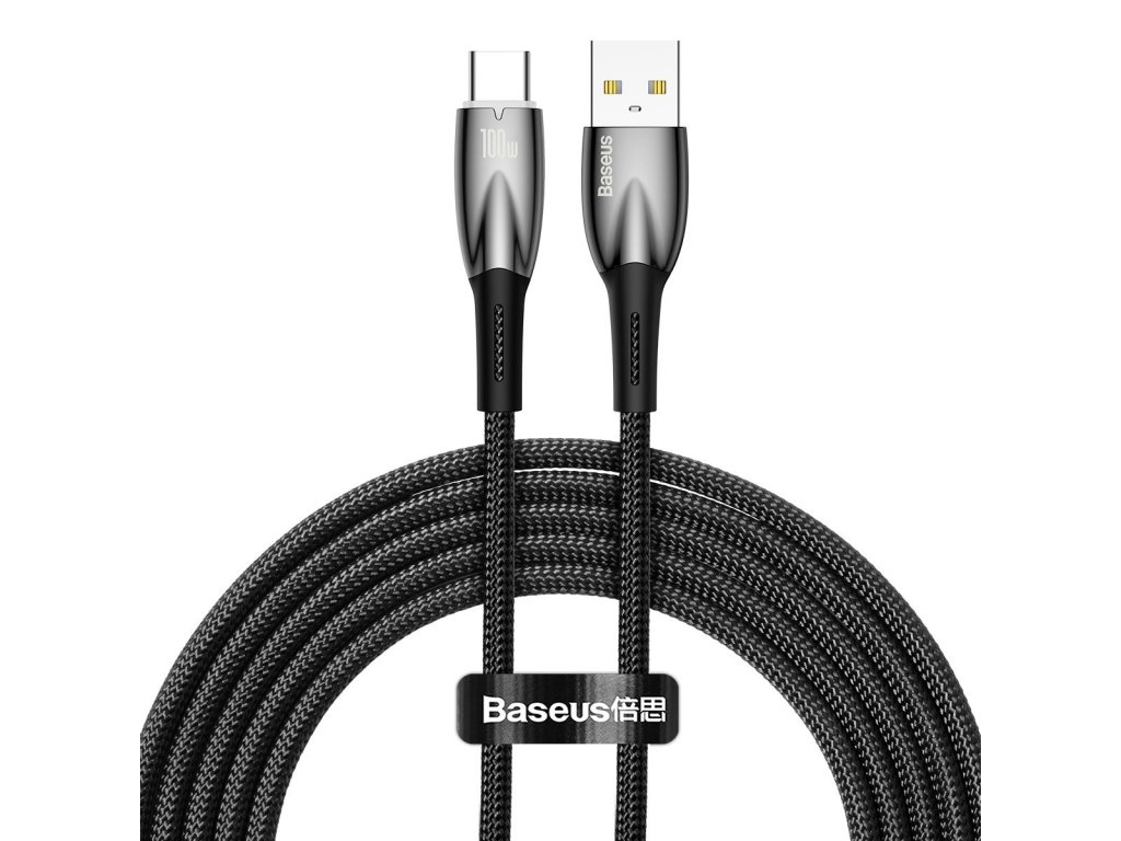 Kabel Baseus USB-A - USB-C  2m - černý