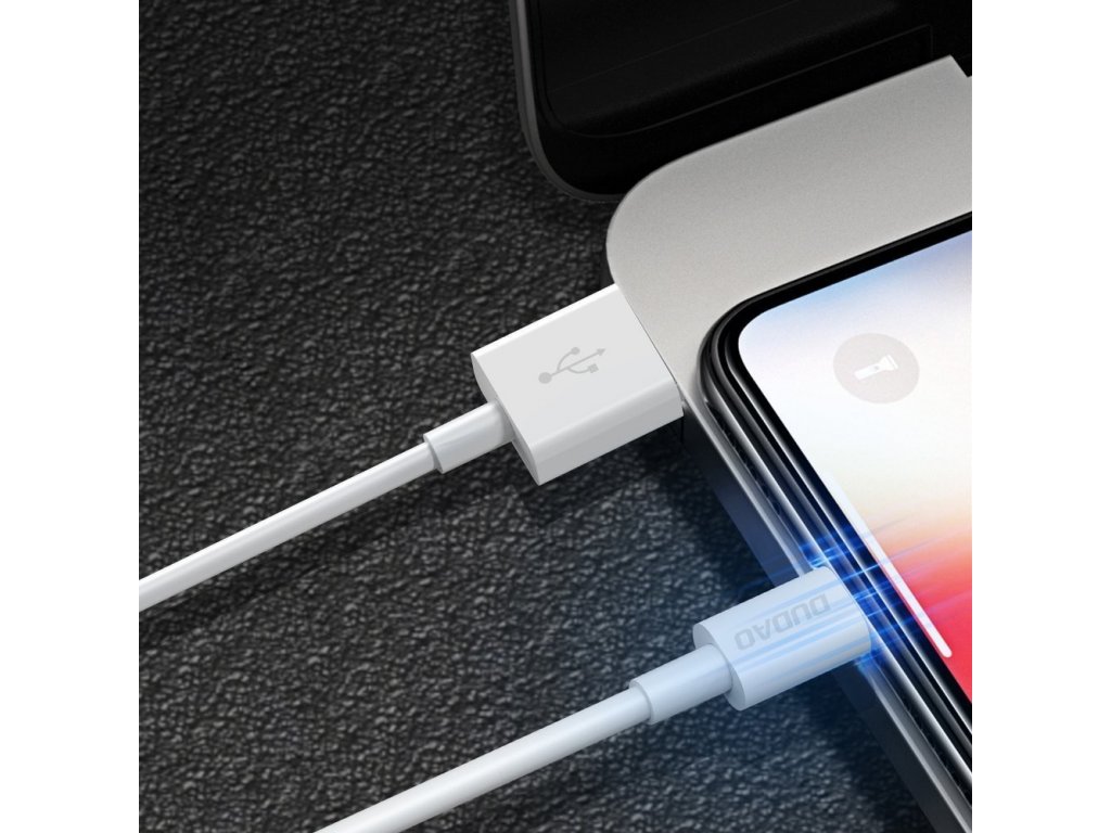 kabel USB / Lightning 3A 1m bílý (L1L bílý)