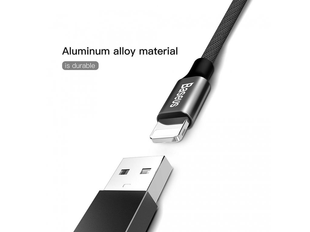 Kabel USB pro Apple Lightning 8-pin 1,5A Yvien CALYW-C01 3m černý