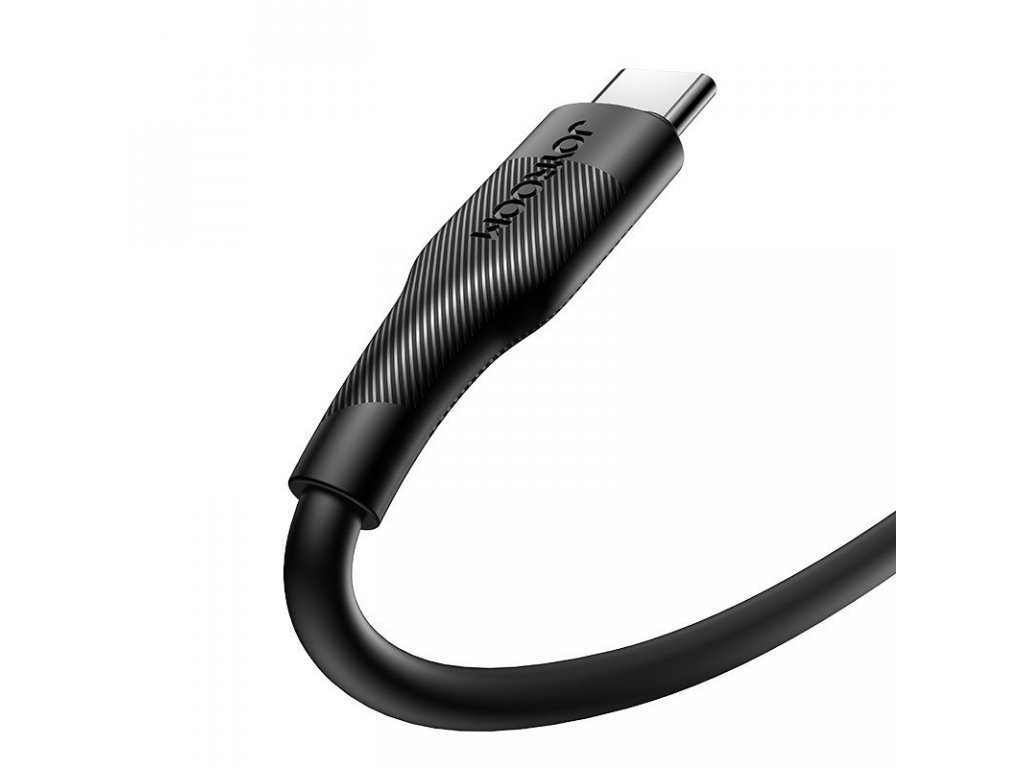 Kabel USB typu C - USB Type C Power Delivery 60W 3A 0,25m černý (Black)