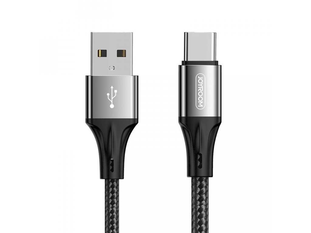 Kabel USB - USB typ C 3 A kabel 0,2 m černý (S-0230N1)