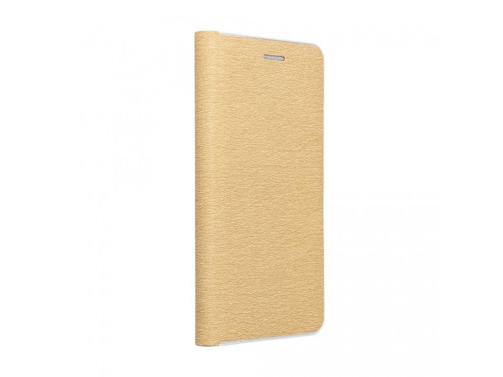 Pouzdro Forcell LUNA Book Silver pro XIAOMI Redmi NOTE 9T 5G - zlaté