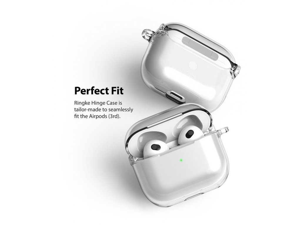 Kloubové pouzdro pro sluchátka AirPods 3 průhledné (EC59094RS)