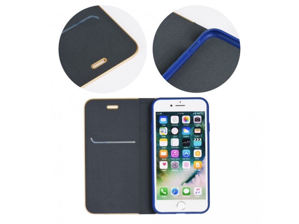 Knížkové pouzdro pro iPhone 6 navy blue