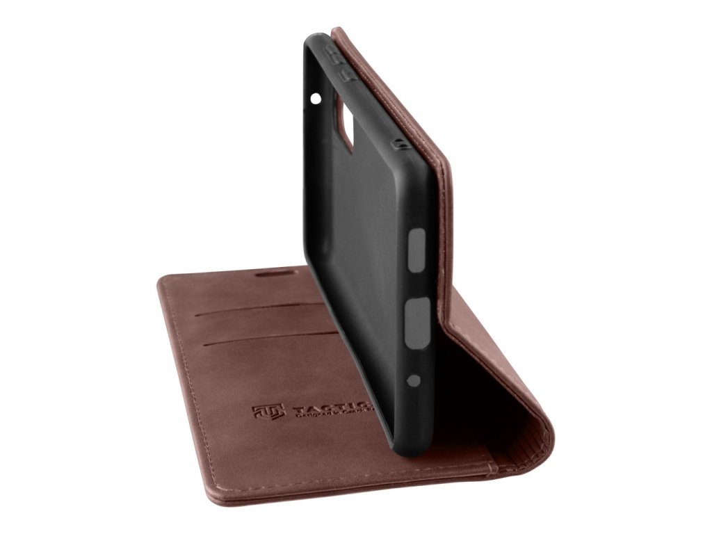 Knížkové pouzdro pro Motorola G22 Mud Brown