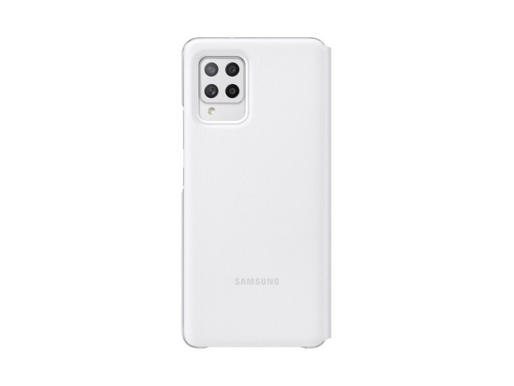 Knížkové pouzdro S-View pro Samsung  Galaxy A42 5G bílé