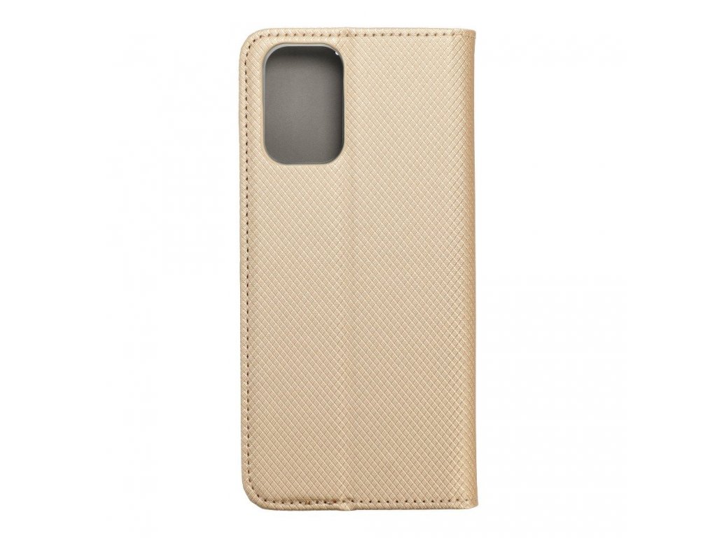 Knížkové pouzdro Smart Case pro Xiaomi Redmi Note 10 zlaté