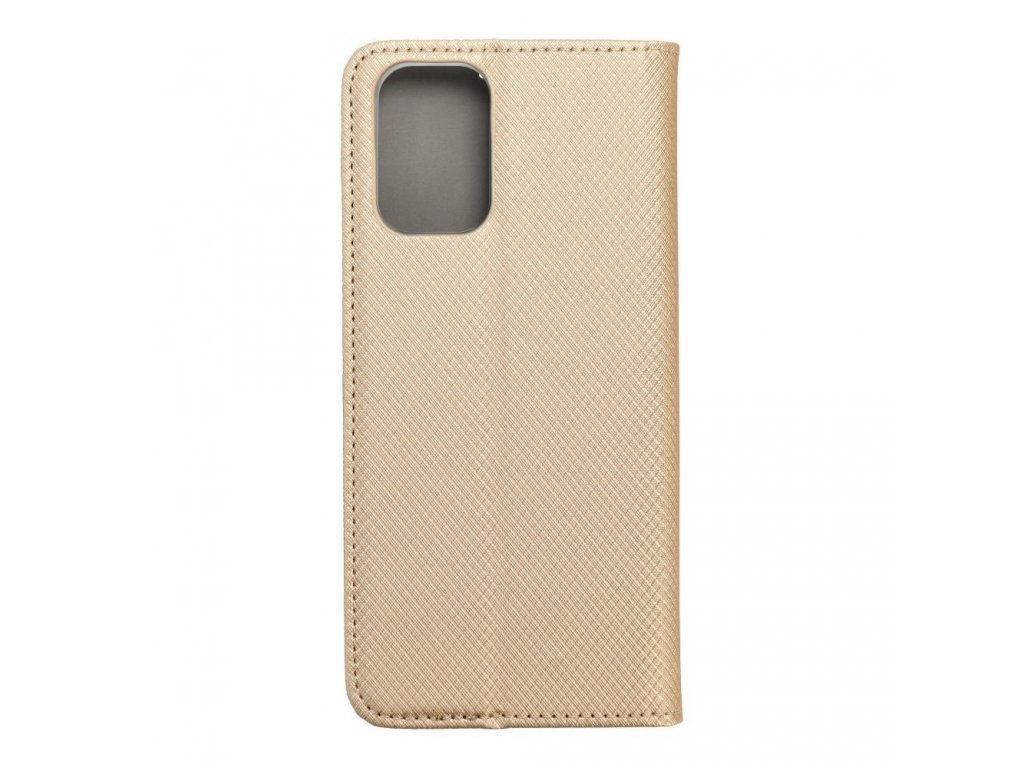 Knížkové pouzdro Smart Case pro Xiaomi Redmi Note 10 zlaté