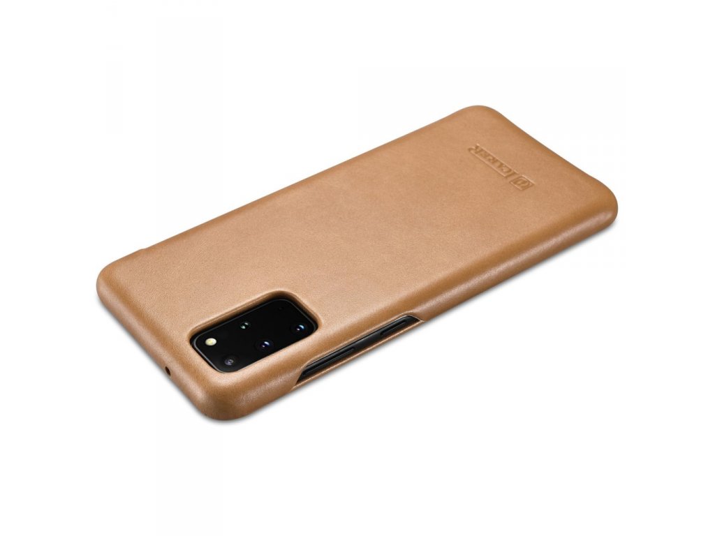 Kožené knížkové pouzdro Samsung Galaxy S20 Ultra khaki (RS992007-GG)