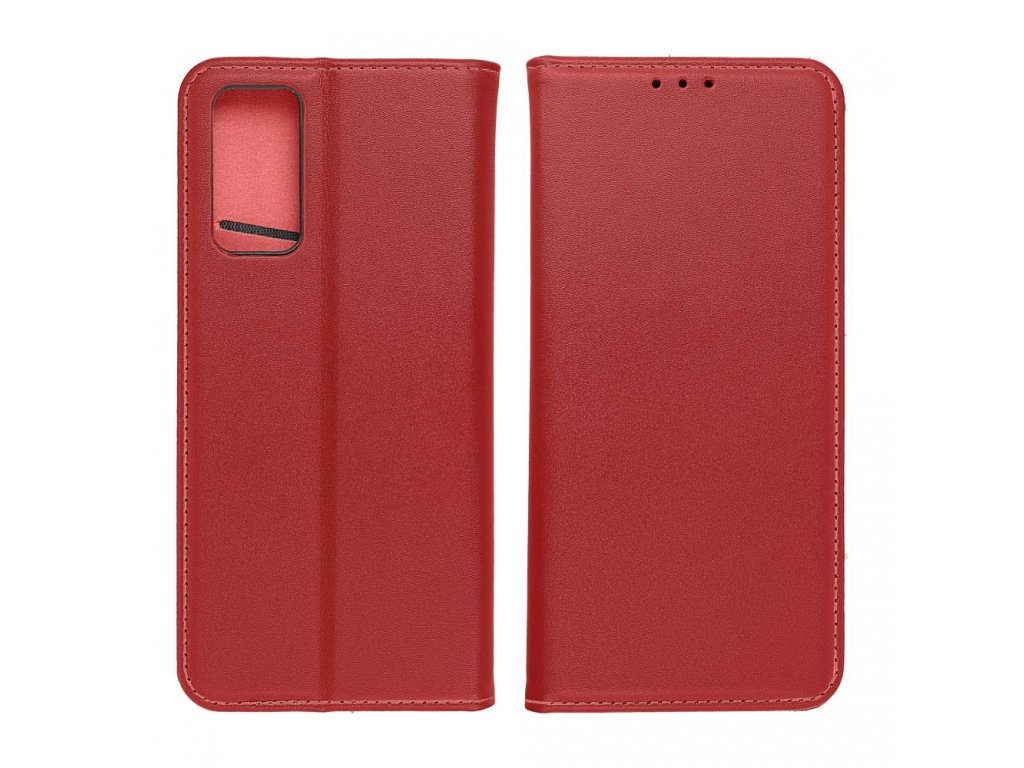 Kožené knížkové pouzdro SMART PRO pro XIAOMI Redmi 10C bordó