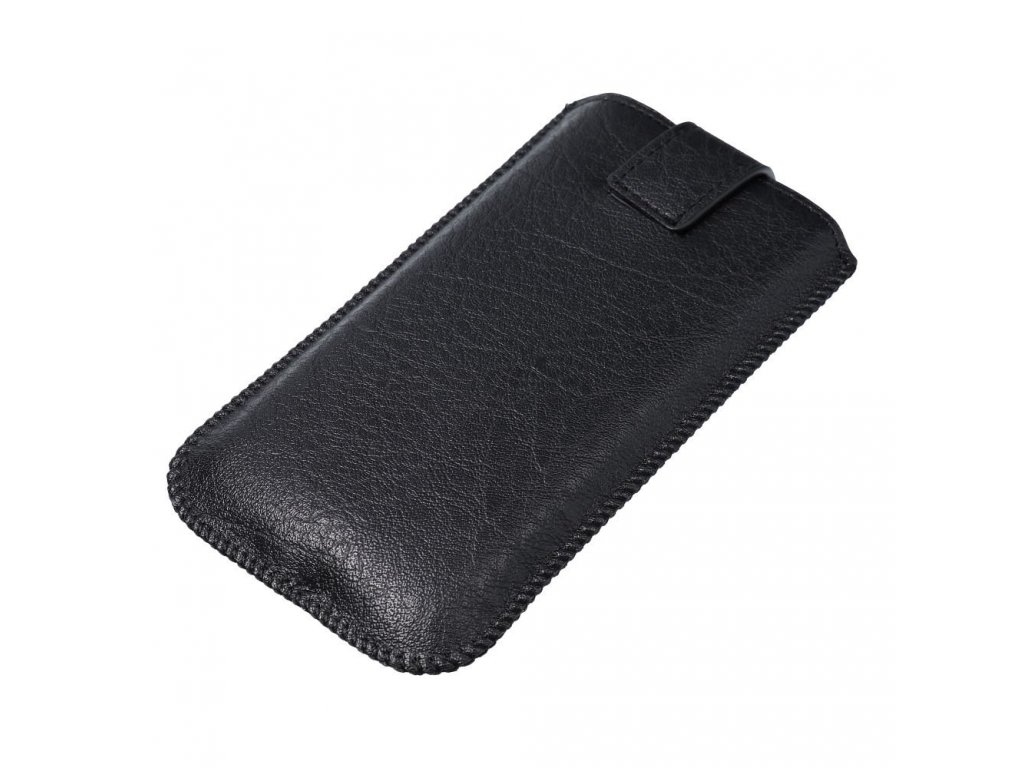 Kožené ochranné pouzdro Slim Kora 2 pro Iphon 6 Plus / 7 Plus / 8 Plus / XS Max / 11 Pro Max/ Samsung S10+/A10/A30s/A50 černé