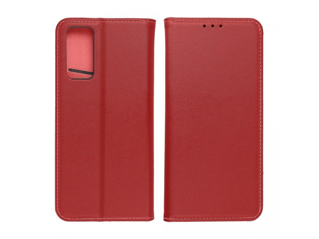 Kožené pouzdro Forcell SMART PRO pro XIAOMI Redmi 10 bordó