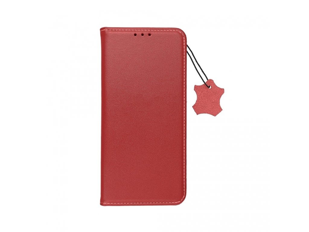 Kožené pouzdro Forcell SMART PRO pro XIAOMI Redmi 10 bordó