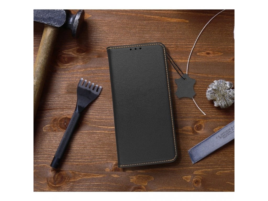 Kožené pouzdro Forcell SMART PRO pro XIAOMI Redmi 9AT / Redmi 9A, černé