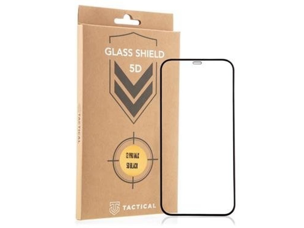 l Glass Shield 5D AntiBlue sklo pro Apple iPhone 12 Pro Max Black