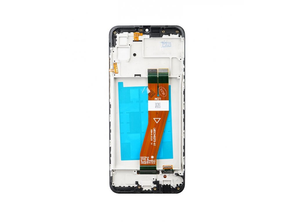 LCD display + Dotyk + Přední Kryt Samsung A035G Galaxy A03 - černý