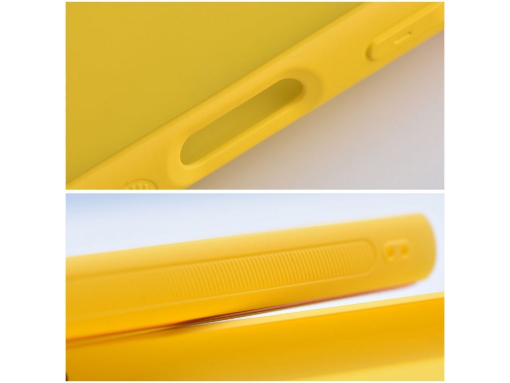 LEATHER Case for IPHONE 15 PLUS yellow