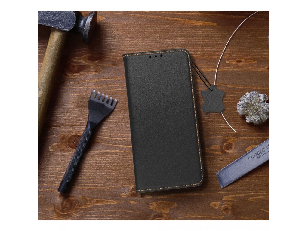 Leather case SMART PRO for IPHONE 15 Pro Max black