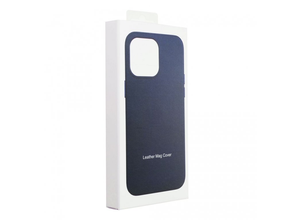 Leather Mag Cover for IPHONE 15 PRO MAX indigo blue