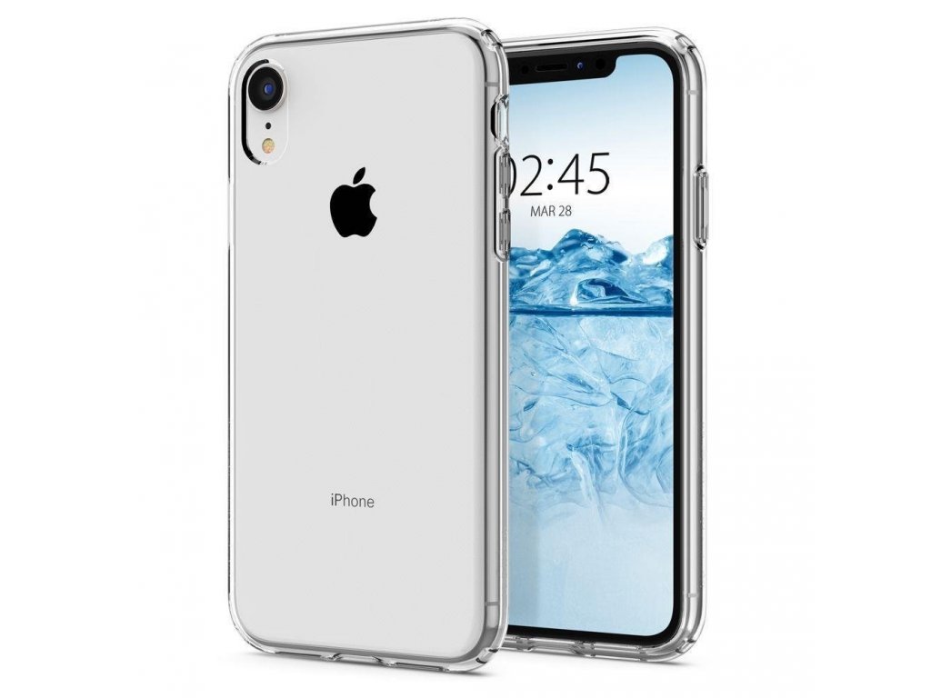 Liquid Crystal gelové elastické pouzdro iPhone XR průsvitné (064CS24866)