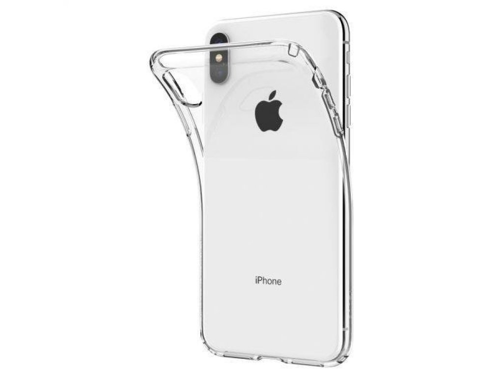 Liquid Crystal pouzdro iPhone XS Max průsvitné (Crystal Clear)