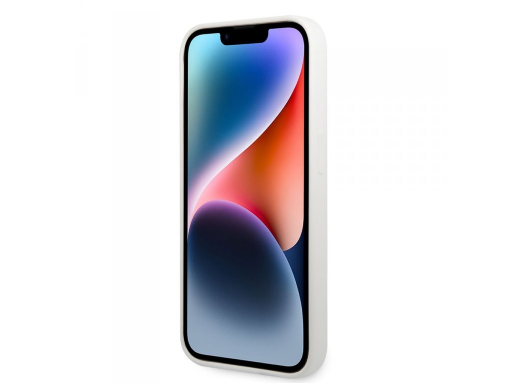 Liquid Silicone Choupette NFT Zadní kryt pro iPhone 14 Pro Max - bílé