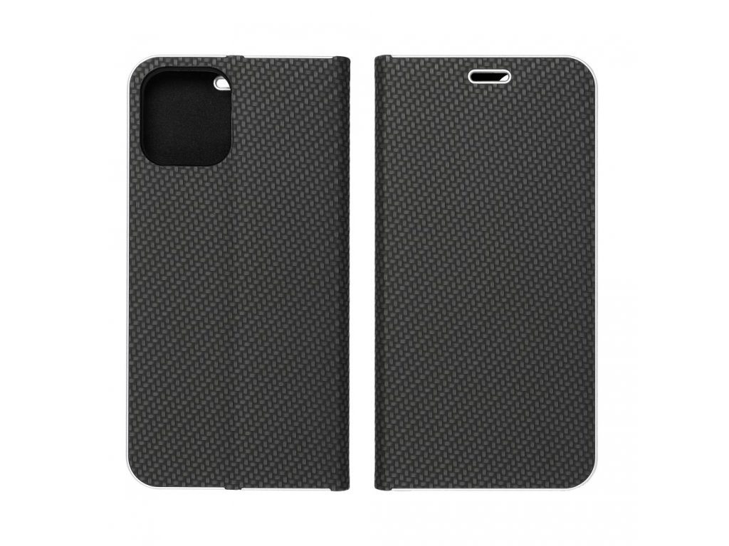 LUNA Book Carbon for IPHONE 15 Plus black