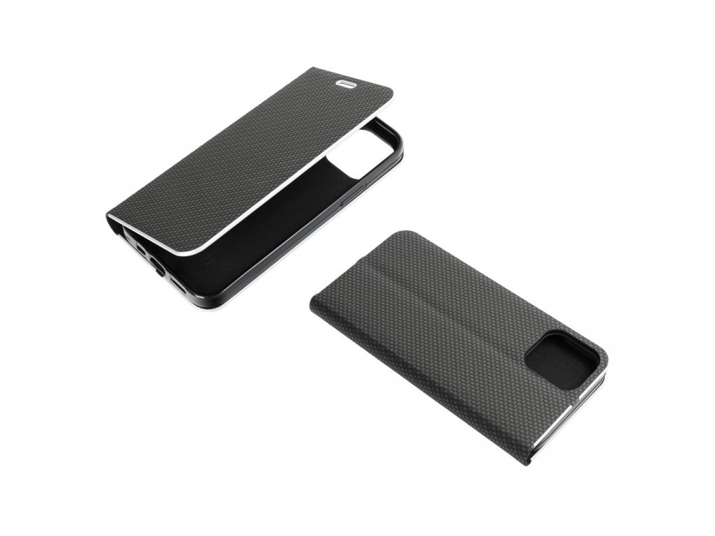 LUNA Book Carbon for IPHONE 15 Plus black