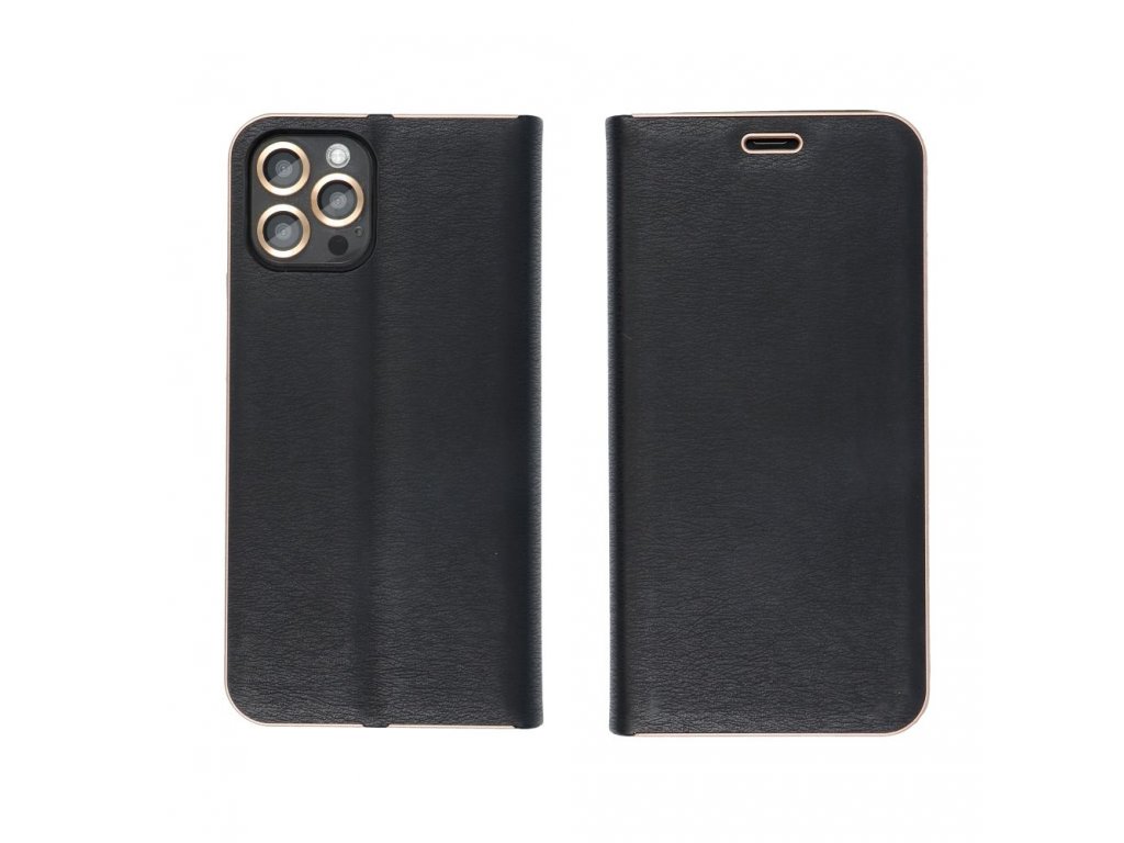 LUNA Book Gold for IPHONE 15 Pro black