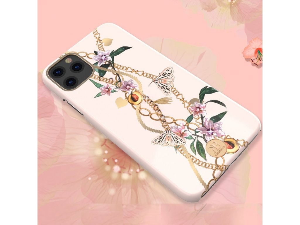 Luxury Series pouzdro zdobené originálními krystaly Swarovski iPhone 11 modré