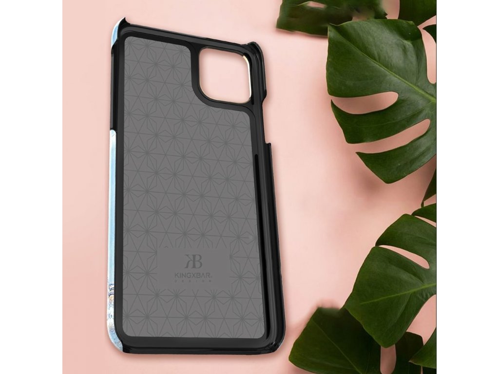 Luxury Series pouzdro zdobené originálními krystaly Swarovski iPhone 11 modré