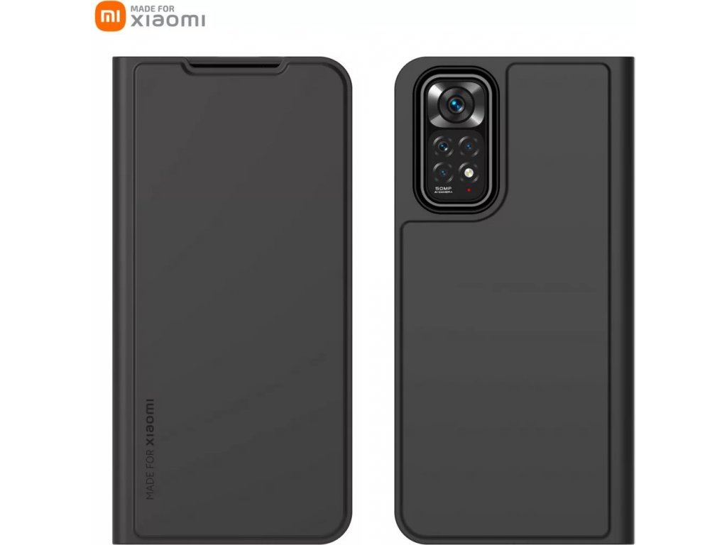 Knížkové pouzdro pro Xiaomi Redmi Note 11/11s černé