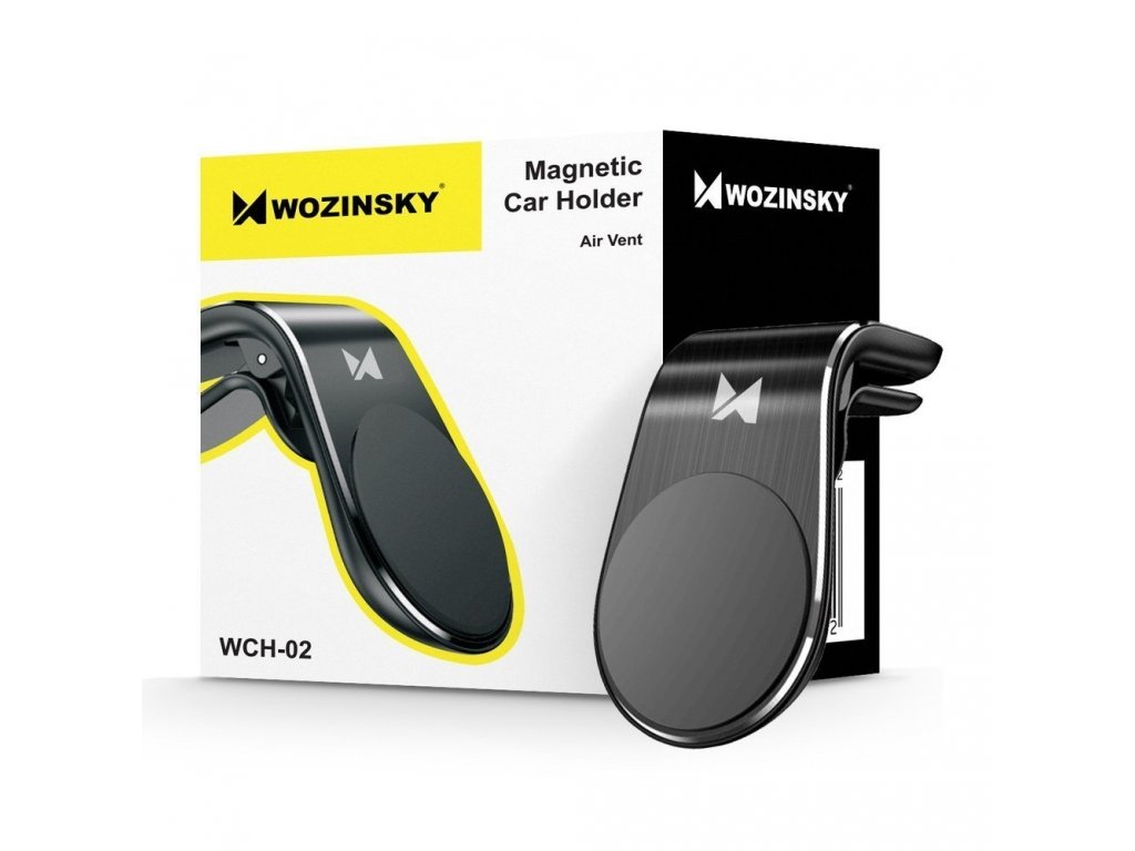 Magnetický držák do auta na ventilační mřížku černý (WCH-02)