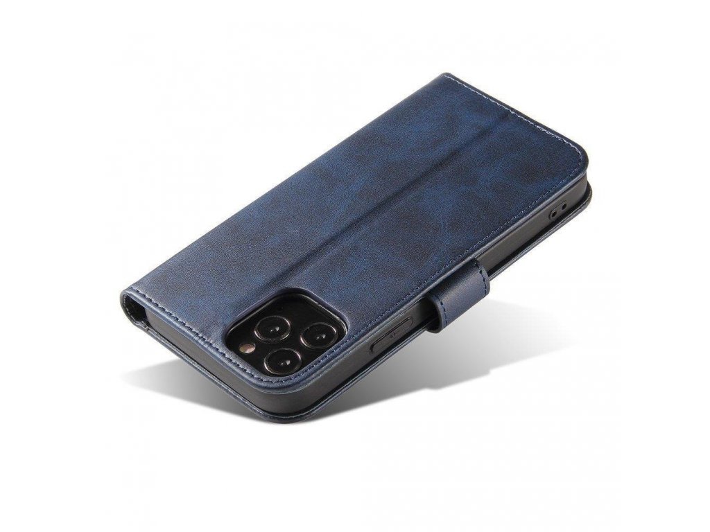 Magnetové pouzdro elegantní pouzdro s flipovým krytem a funkcí stojánku Samsung Galaxy A32 4G modré