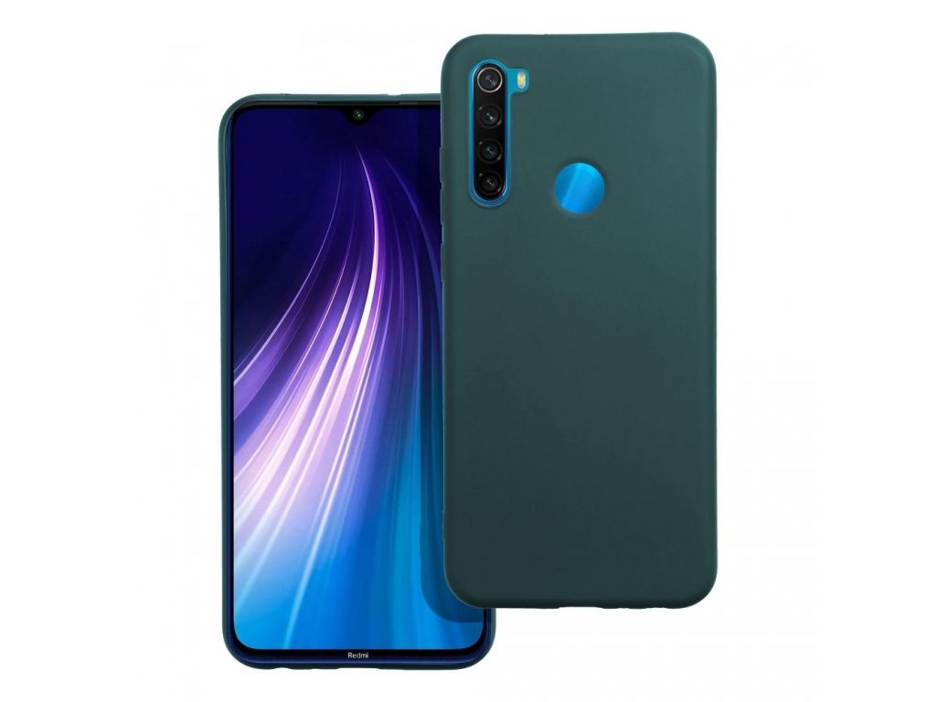 Pouzdro MATT pro XIAOMI Redmi NOTE 8T - tmavě zelené