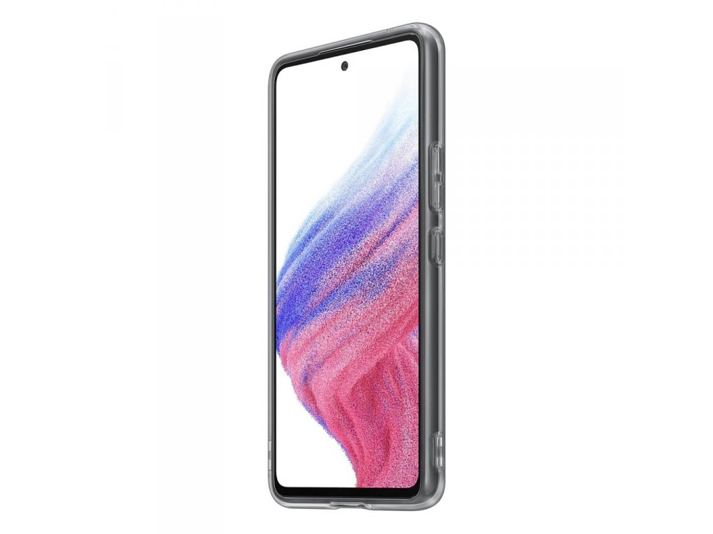 Měkké průhledné pouzdro pro Samsung Galaxy A53 5G černé (EF-QA536TBEGWW)